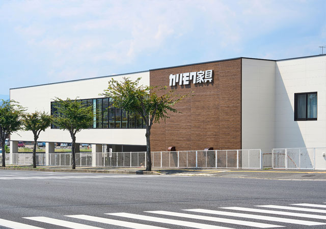 広島ショールームの外観