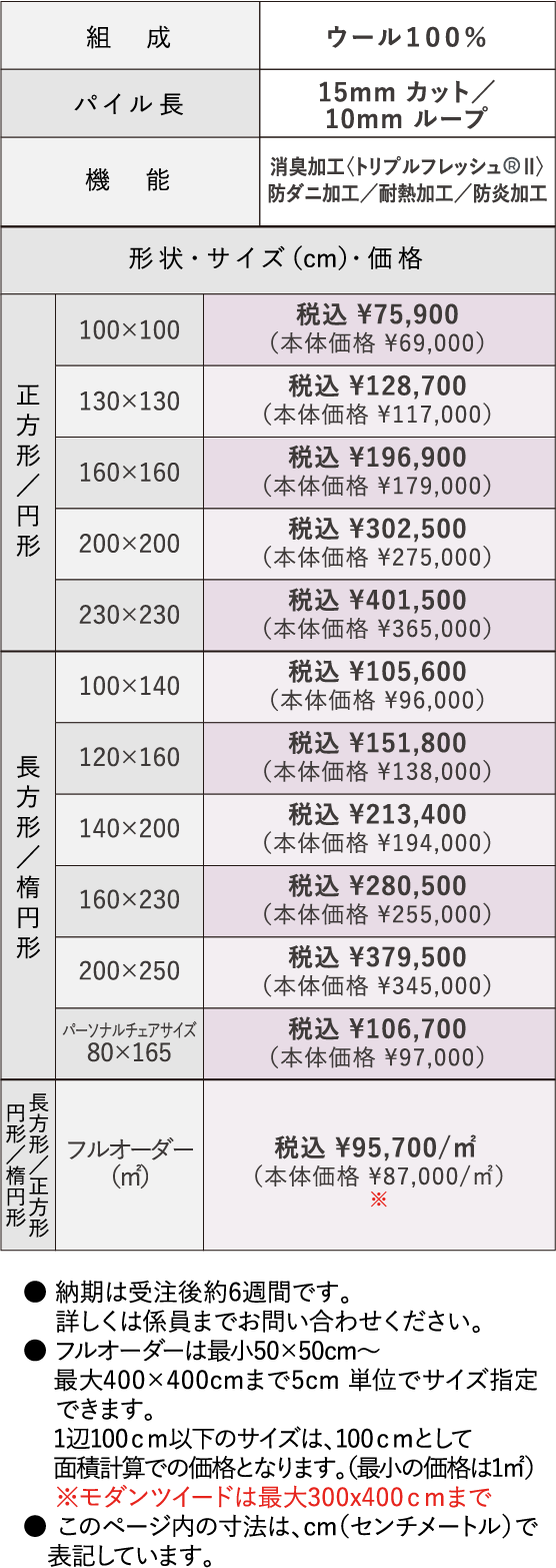 モダンツイードの詳細